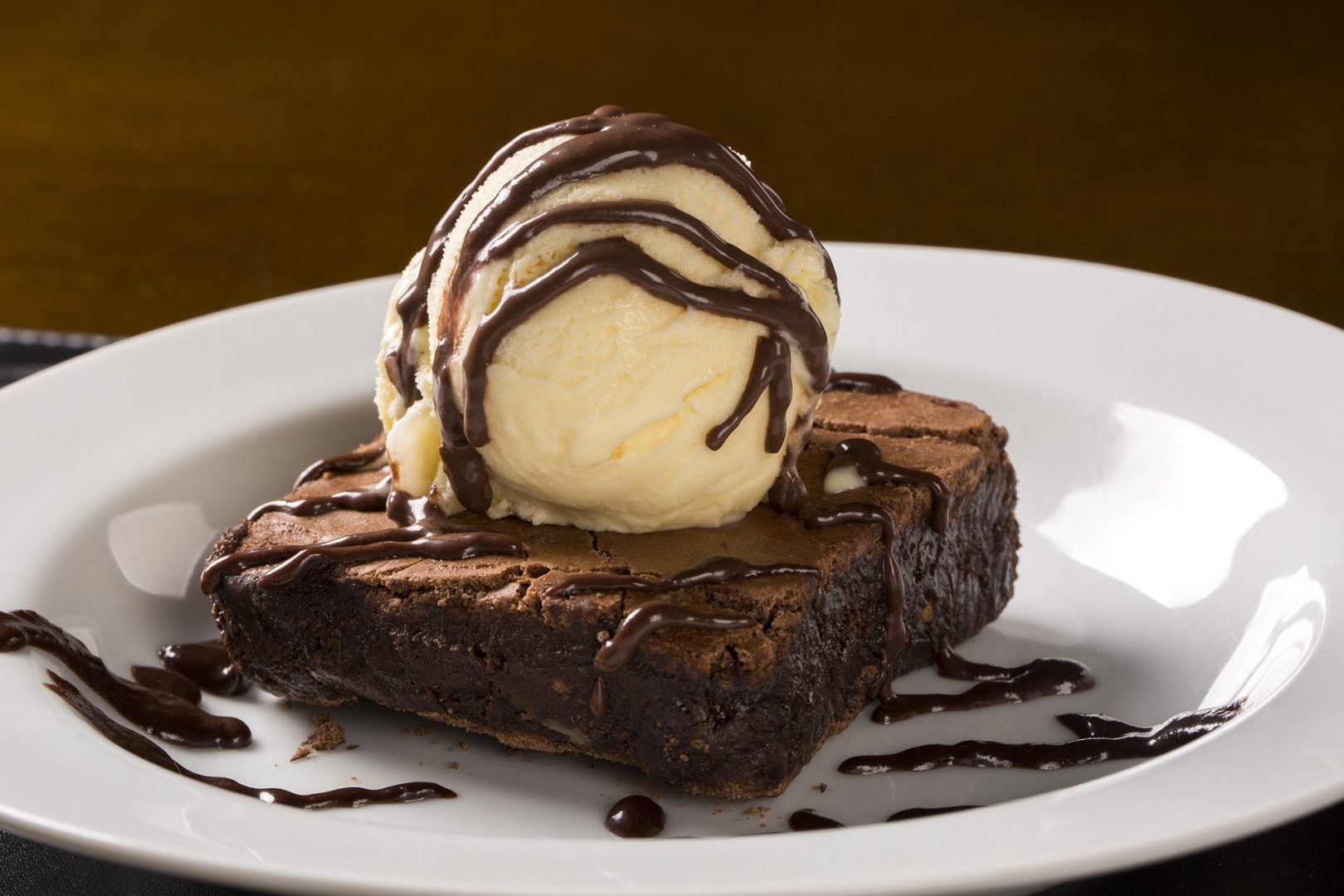 Brownie com Sorvete